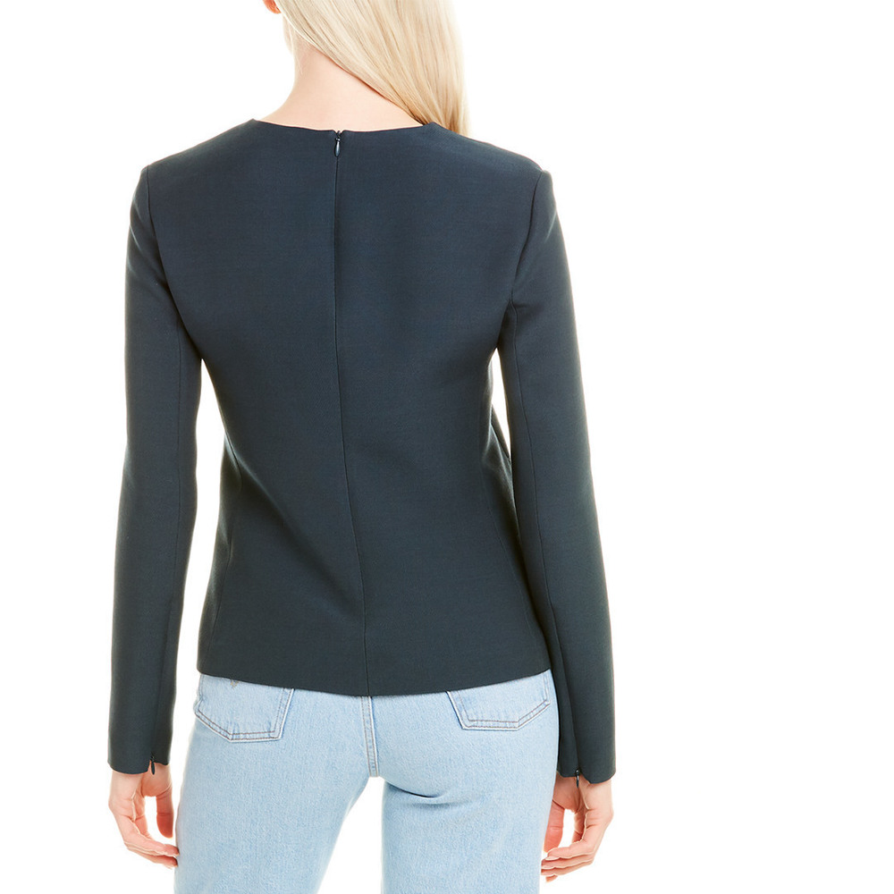 The Row Leo Wool-Blend Top - Picture 2 of 4